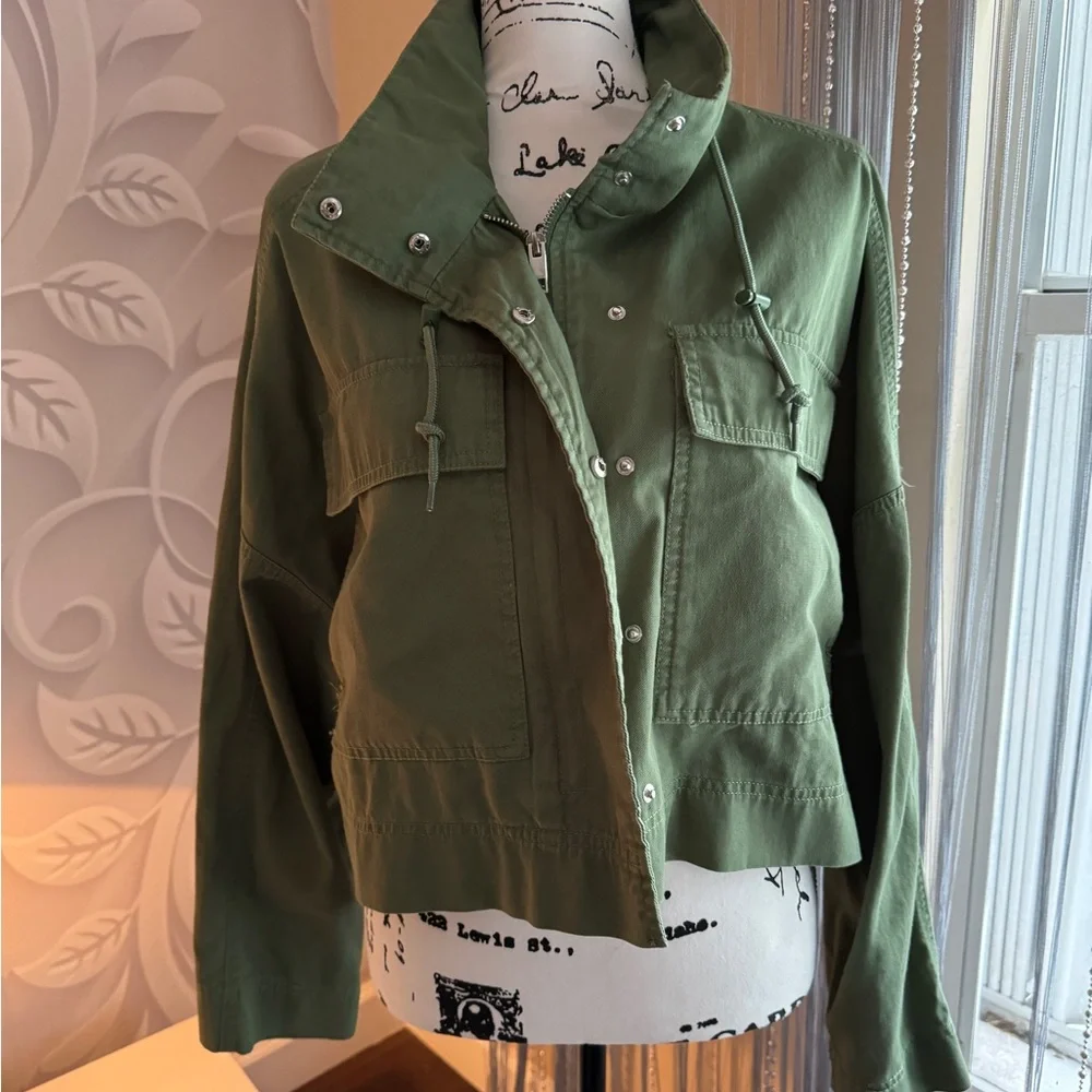 Vigoss Olive Utility Jacket - Picture 6 of 13